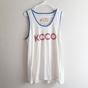 Keep calm and chive on tank XL